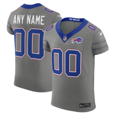 Именная джерси Buffalo Bills Nike Gray Nickel City Vapor F.U.S.E. Elite Именная джерси Buffalo Bills Nike Gray Nickel City Vapor F.U.S.E. Elite