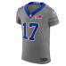 Джерси Buffalo Bills Josh Allen Nike Gray Nickel City Vapor F.U.S.E. Elite