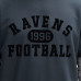 Свитшот Baltimore Ravens Fanatics Charcoal IconicFleece Short Sleeve