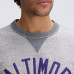Свитшот Baltimore Ravens Fanatics Heather Gray IconicFleece Pocket