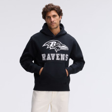 Толстовка Baltimore Ravens Fanatics Black IconicFleece Flocked Толстовка Baltimore Ravens Fanatics Black IconicFleece Flocked