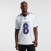 Джерси Baltimore Ravens Lamar Jackson Nike White Vapor F.U.S.E. Stitched Limited