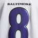 Джерси Baltimore Ravens Lamar Jackson Nike White Vapor F.U.S.E. Stitched Limited