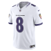 Джерси Baltimore Ravens Lamar Jackson Nike White Vapor F.U.S.E. Stitched Limited