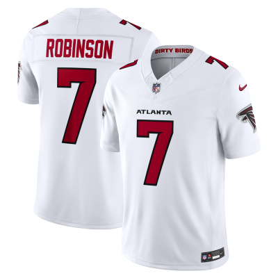 Джерси Atlanta Falcons Bijan Robinson Nike White Vapor F.U.S.E. Stitched Limited