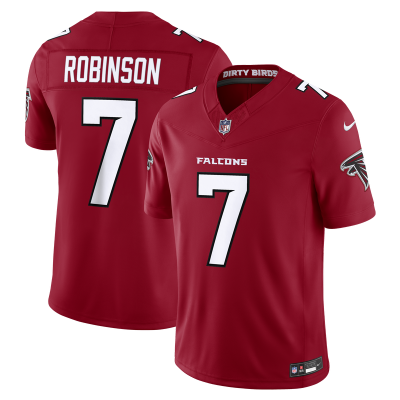 Джерси Atlanta Falcons Bijan Robinson Nike Red Team Vapor F.U.S.E. Stitched Limited