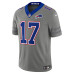 Джерси Buffalo Bills Josh Allen Nike Gray Nickel City Vapor F.U.S.E. Stitched Limited