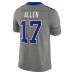Джерси Buffalo Bills Josh Allen Nike Gray Nickel City Vapor F.U.S.E. Stitched Limited