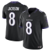 Джерси Baltimore Ravens Lamar Jackson Nike Black Alternate Alternate Vapor F.U.S.E. Stitched Limited