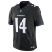 Джерси Baltimore Ravens Kyle Hamilton Nike Black Alternate Vapor F.U.S.E. Stitched Limited