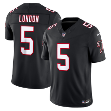 Джерси Atlanta Falcons Drake London Nike Black Alternate Throwback Vapor F.U.S.E. Stitched Limited Джерси Atlanta Falcons Drake London Nike Black Alternate Throwback Vapor F.U.S.E. Stitched Limited