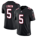 Джерси Atlanta Falcons Drake London Nike Black Alternate Throwback Vapor F.U.S.E. Stitched Limited
