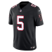 Джерси Atlanta Falcons Drake London Nike Black Alternate Throwback Vapor F.U.S.E. Stitched Limited