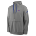 Куртка Buffalo Bills Nike Gray Sideline Broken Rules Alternate Anorak Half-Zip Hooded