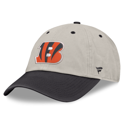 Бейсболка Cincinnati Bengals Fanatics Beige/Charcoal Frame