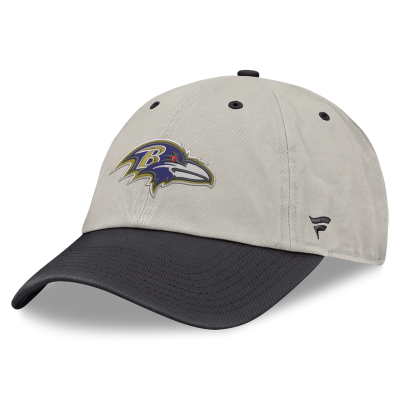 Бейсболка Baltimore Ravens Fanatics Beige/Charcoal Frame