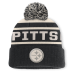 Шапка с помпоном Pittsburgh Steelers Fanatics Black Cuffed