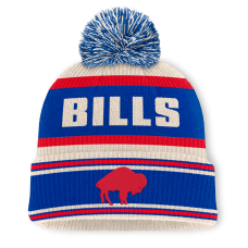 Шапка с помпоном Buffalo Bills Fanatics Royal Heritage Parcel Cuffed Шапка с помпоном Buffalo Bills Fanatics Royal Heritage Parcel Cuffed