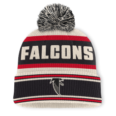 Шапка с помпоном Atlanta Falcons Fanatics Black Heritage Parcel Cuffed Шапка с помпоном Atlanta Falcons Fanatics Black Heritage Parcel Cuffed