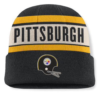 Шапка Pittsburgh Steelers Fanatics Black Chip Pass