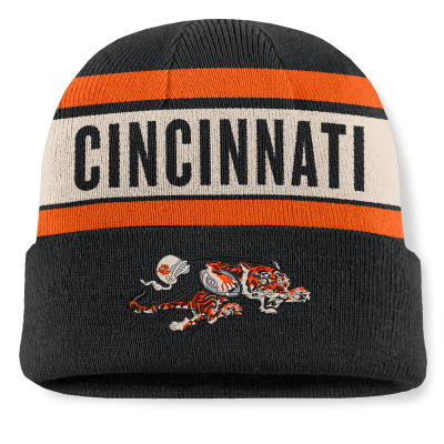 Шапка Cincinnati Bengals Fanatics Black Chip Pass