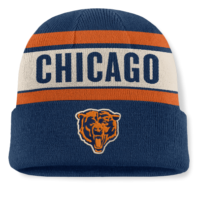 Шапка Chicago Bears Fanatics Navy Chip Pass