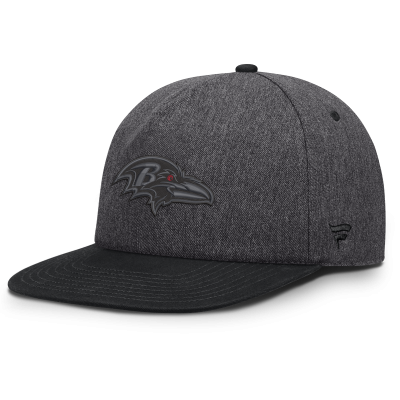 Бейсболка Baltimore Ravens Fanatics Heather Gray/Charcoal Clear Away Golfer