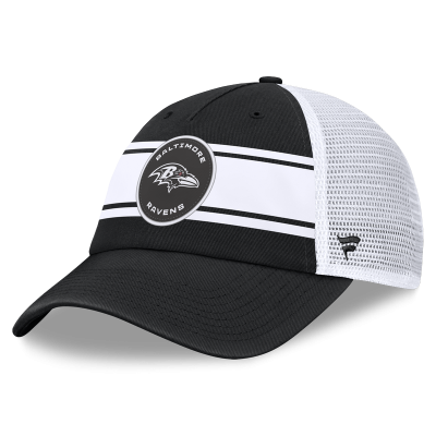 Бейсболка Baltimore Ravens Fanatics Black Muddle Trucker