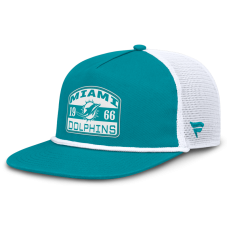 Бейсболка Miami Dolphins Fanatics Aqua/White Guidepost Golfer Бейсболка Miami Dolphins Fanatics Aqua/White Guidepost Golfer