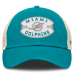 Бейсболка Miami Dolphins Fanatics Aqua Placard Trucker