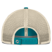 Бейсболка Miami Dolphins Fanatics Aqua Placard Trucker