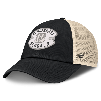 Бейсболка Cincinnati Bengals Fanatics Black Placard Trucker