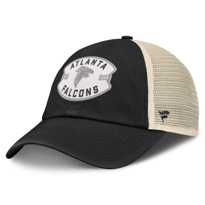 Бейсболка Atlanta Falcons Fanatics Black Placard Trucker