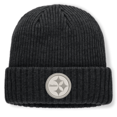 Шапка Pittsburgh Steelers Fanatics Heather Black Cabin