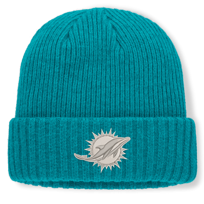 Шапка Miami Dolphins Fanatics Heather Aqua Cabin