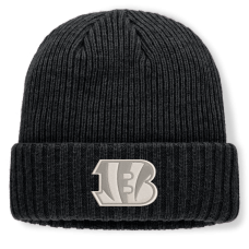 Шапка Cincinnati Bengals Fanatics Heather Black Cabin Шапка Cincinnati Bengals Fanatics Heather Black Cabin