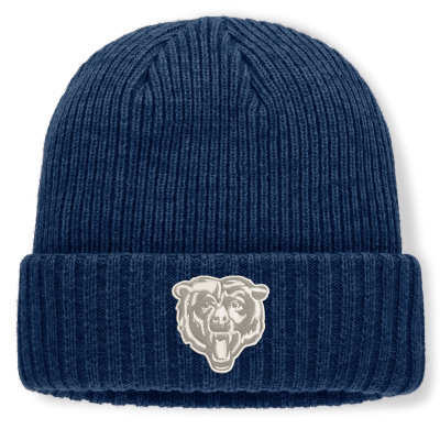 Шапка Chicago Bears Fanatics Heather Navy Cabin