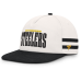 Бейсболка Pittsburgh Steelers Fanatics Cream/Black Heritage Doubleback Golfer Бейсболка Pittsburgh Steelers Fanatics Cream/Black Heritage Doubleback Golfer