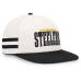 Бейсболка Pittsburgh Steelers Fanatics Cream/Black Heritage Doubleback Golfer