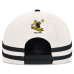 Бейсболка Pittsburgh Steelers Fanatics Cream/Black Heritage Doubleback Golfer