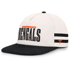 Бейсболка Cincinnati Bengals Fanatics Cream/Black Heritage Doubleback Golfer