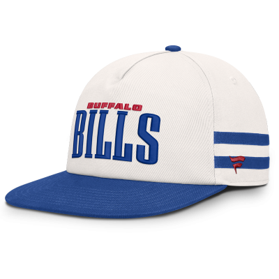 Бейсболка Buffalo Bills Fanatics Cream/Royal Heritage Doubleback Golfer