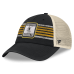 Бейсболка Pittsburgh Steelers Fanatics Black Heritage Logo Waggle Unstructured