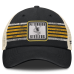 Бейсболка Pittsburgh Steelers Fanatics Black Heritage Logo Waggle Unstructured