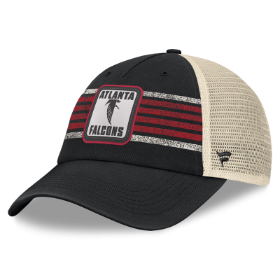 Бейсболка Atlanta Falcons Fanatics Black Heritage Logo Waggle Unstructured