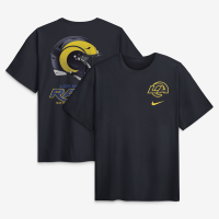 Футболка Los Angeles Rams Nike Rivalries Collection Max90 - Navy