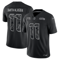 Джерси Jaxon Smith-Njigba Seattle Seahawks Nike 2026 Salute to Service Stitched Limited - Black