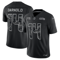 Джерси Sam Darnold Seattle Seahawks Nike 2026 Salute to Service Stitched Limited - Black