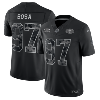 Джерси Nick Bosa San Francisco 49ers Nike 2026 Salute to Service Stitched Limited - Black
