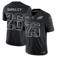 Джерси Saquon Barkley Philadelphia Eagles Nike 2026 Salute to Service Stitched Limited - Black